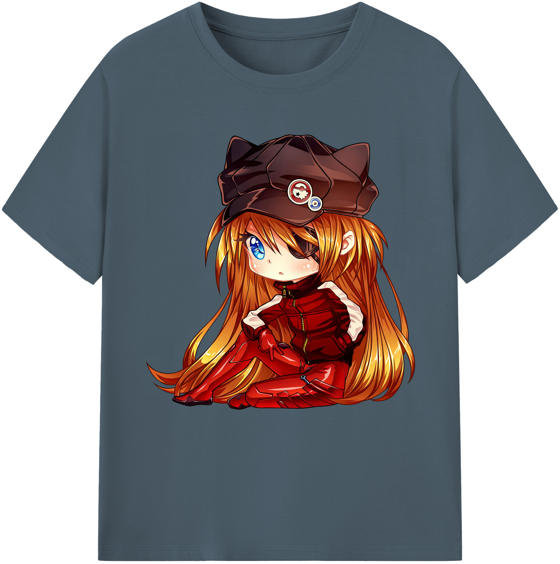（画像用） EVA 新世紀エヴァンゲリオン 綿100％半袖Tシャツ（フロントプリント）